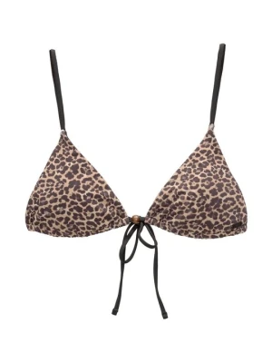Góra od bikini PULL&BEAR brązowy