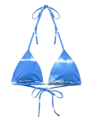 Góra od bikini PULL&BEAR niebieski