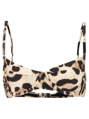 Góra od bikini River Island brązowy