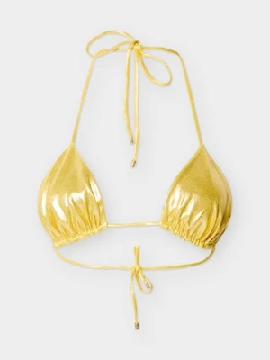 Góra od bikini Roberto Cavalli złoty