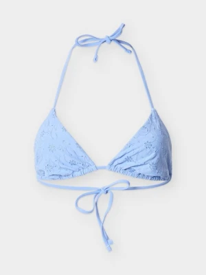 Góra od bikini Samsøe Samsøe jasnoniebieski