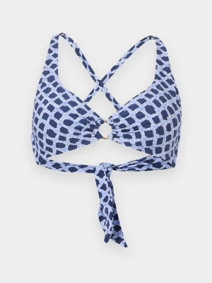 Góra od bikini Seafolly niebieski