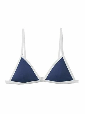 Góra od bikini Stradivarius granatowy