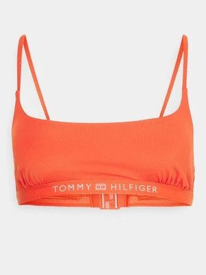 Góra od bikini Tommy Hilfiger pomarańczowy