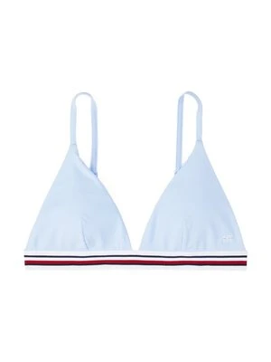 Góra od bikini Tommy Hilfiger jasnoniebieski