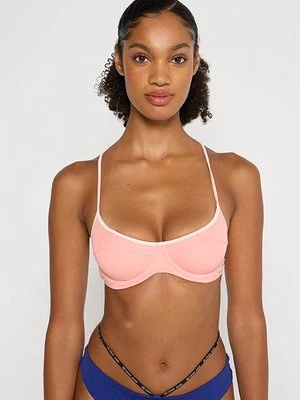 Góra od bikini Tommy Hilfiger łososiowy