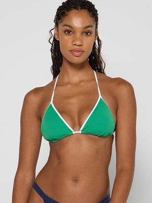 Góra od bikini Tommy Hilfiger zielony