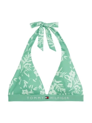 Góra od bikini Tommy Hilfiger jasnozielony
