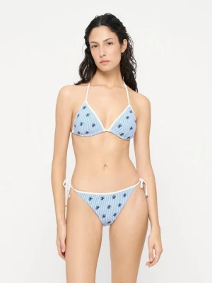 Góra od bikini Tommy Hilfiger niebieski
