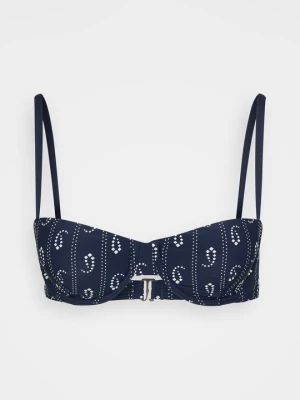 Góra od bikini Tory Burch granatowy