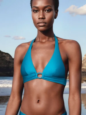Góra od bikini trójkąt z kółkiem Etam