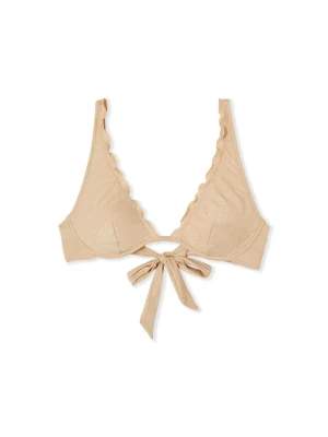 Góra od bikini trójkątna z cekinami Etam