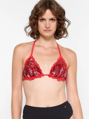 Góra od bikini TWINSET czerwony