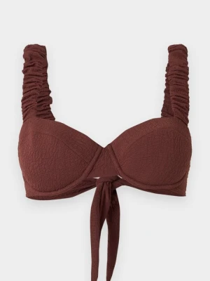 Góra od bikini Undress Code brązowy