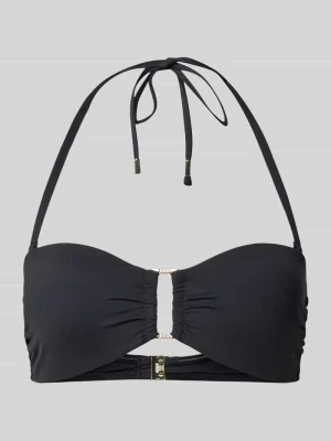 Góra od bikini w formie bandeau model 'MONOCHROME BEACH' JOOP! Collection