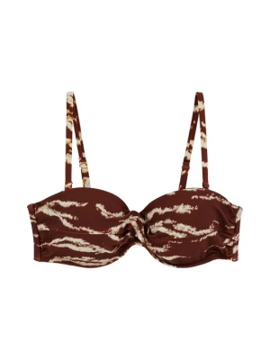 Góra od bikini WE Fashion ciemnoczerwony melanż