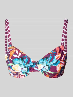 Góra od bikini we wzór na całej powierzchni model 'Cadu' VENICE BEACH