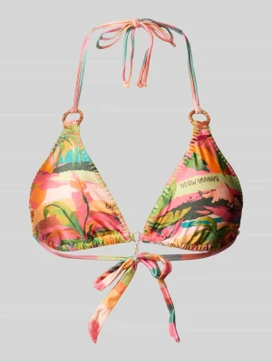 Góra od bikini we wzór na całej powierzchni model 'KAMUNIBA YERO' banana moon