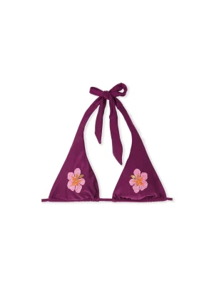 Góra od bikini wiązana z motywami kwiatowymi Etam