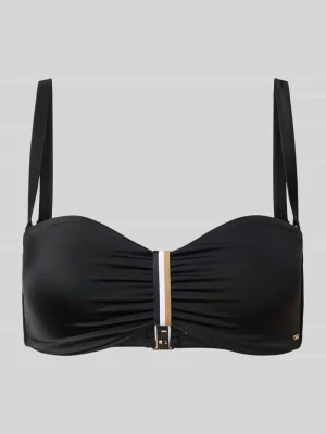 Góra od bikini z aplikacją z metką model 'BANDEAU' Boss