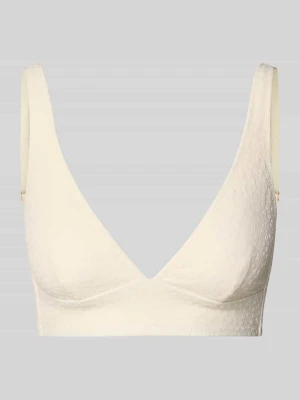 Góra od bikini z dekoltem w serek model 'Simoa Longline' Barts