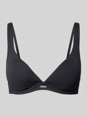 Góra od bikini z detal z logo model 'MONOCHROME BEACH' JOOP! Collection