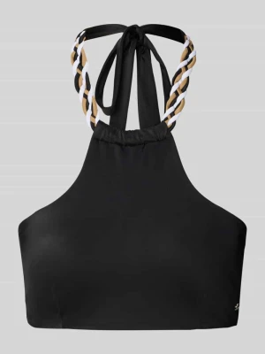 Góra od bikini z detalem w efekcie plecionki model 'BRALETTE_BOSS BRAID'