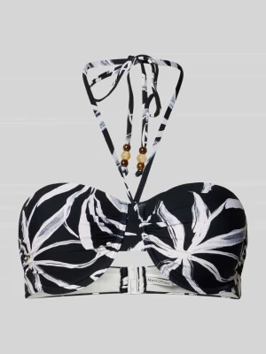 Góra od bikini z kwiatowy wzór Marc O'Polo