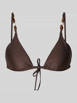 Góra od bikini z ozdobnymi perełkami model 'PALERMO' Seafolly