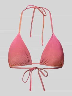 Góra od bikini z połyskującym efektem model 'LAOMI' Pieces