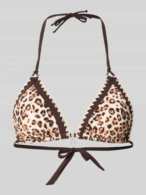 Góra od bikini z wiązaniem model 'BLUCO SAVARI' banana moon