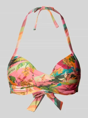 Góra od bikini z wiązaniem model 'KAMUNIBA EYRO' banana moon