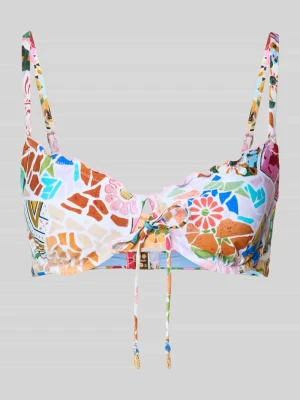 Góra od bikini z wzorem na całej powierzchni model 'BEACH BOHÈME' Seafolly