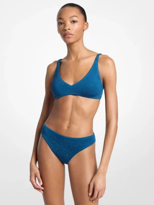 Góra od bikini zdobiona kryształkami Michael Kors
