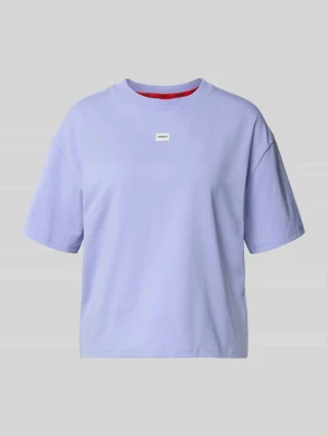 Góra od piżamy o kroju comfort fit z mieszanki bawełny i modalu model ‘SIGNATURE-TSHIRT’ HUGO