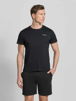 Góra od piżamy o kroju regular fit z czystej bawełny Model 'CREW-SLEEP-TOP' Polo Ralph Lauren Underwear