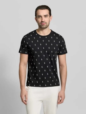 Góra od piżamy o kroju regular fit z czystej bawełny Model 'CREW-SLEEP-TOP' Polo Ralph Lauren Underwear