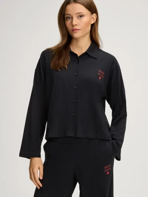 Góra od piżamy w kolorze czarnym Joop