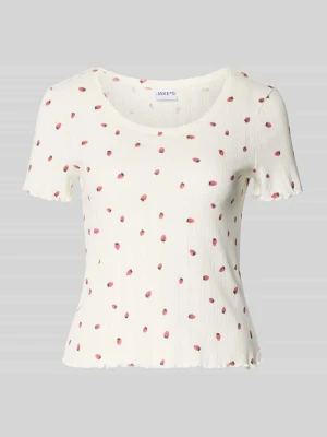 góra od piżamy z falistym wykończeniem Jake*s Casual