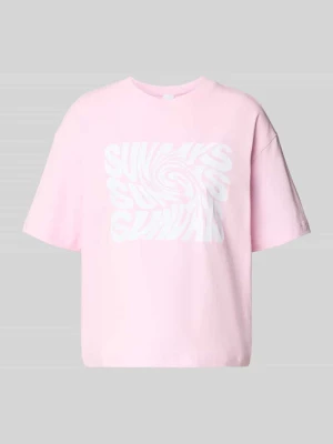 Góra od piżamy z nadrukiem z motywem mey