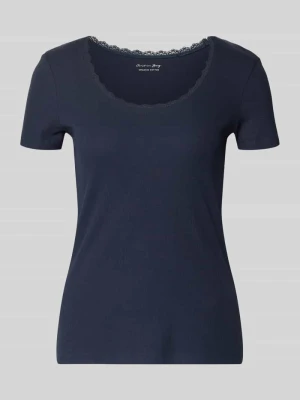 góra od piżamy z obszyciem koronką Christian Berg Woman