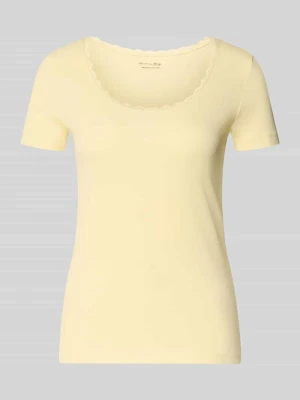 góra od piżamy z obszyciem koronką Christian Berg Woman