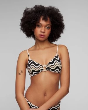 Góra Od Stroju Kąpielowego Damska Seafolly Ring Front Bralette