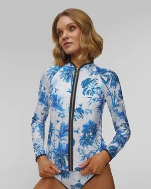 Góra Stroju Kąpielowego Damska Seafolly Long Sleeve Rashvest