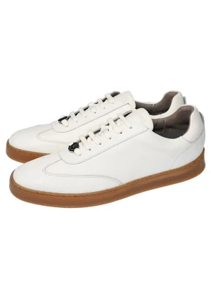 GORDON & BROS Skórzane sneakersy "Garry" w kolorze białym rozmiar: 43