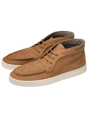 GORDON & BROS Skórzane trzewiki "Garry" w kolorze jasnobrązowym rozmiar: 40