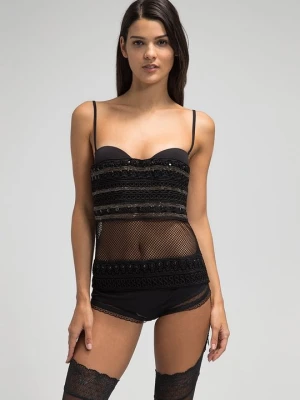 Gorset La Perla czarny