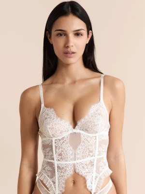 Gorset z koronki Etam