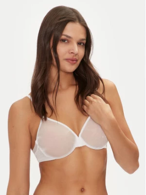 Gossard Biustonosz z fiszbiną Glossies Sheer Moulded 6271 Biały