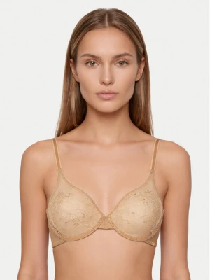 Gossard Biustonosz z fiszbiną Lace Sheer 13001 Beżowy